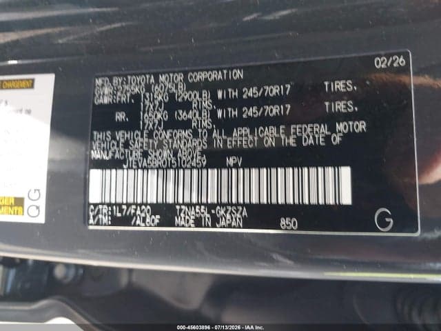 2026 TOYOTA 4RUNNER SR5 9