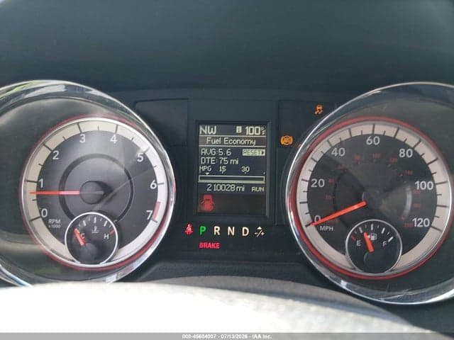 2018 DODGE GRAND CARAVAN GT 7
