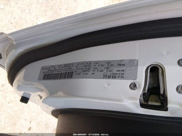 2018 DODGE GRAND CARAVAN GT 9