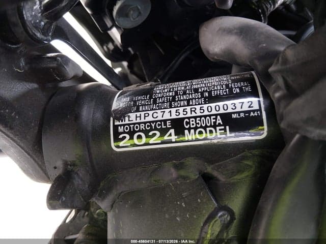 2024 HONDA CB500 F 10