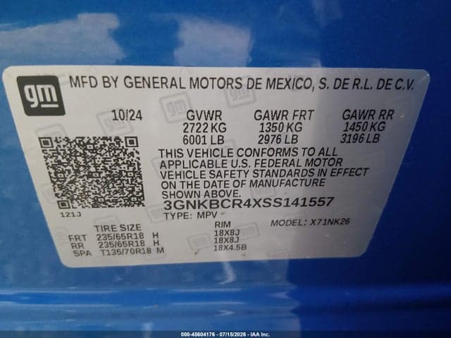 2025 CHEVROLET BLAZER FWD 2LT 9
