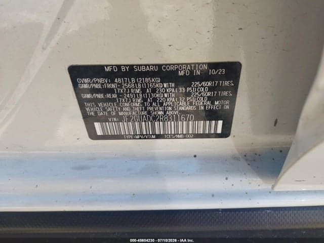 2024 SUBARU CROSSTREK PREMIUM 9
