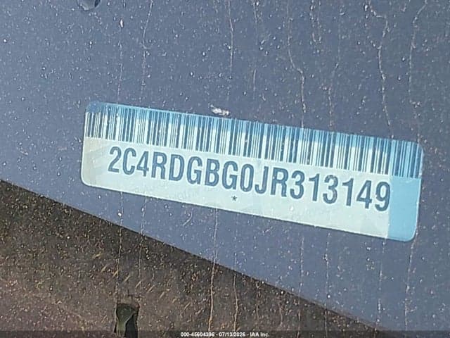 2018 DODGE GRAND CARAVAN SE 9