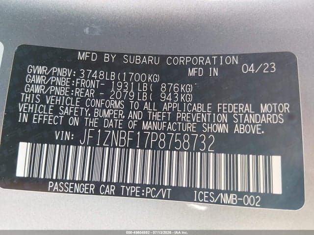 2023 TOYOTA GR86 PREMIUM 9