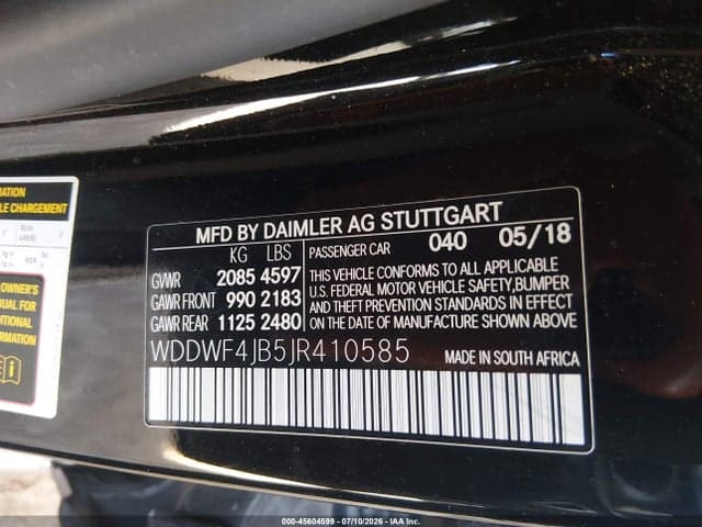 2018 MERCEDES-BENZ C 300 9