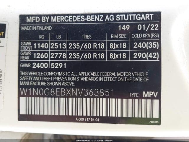 2022 MERCEDES-BENZ GLC 300 4MATIC SUV 9