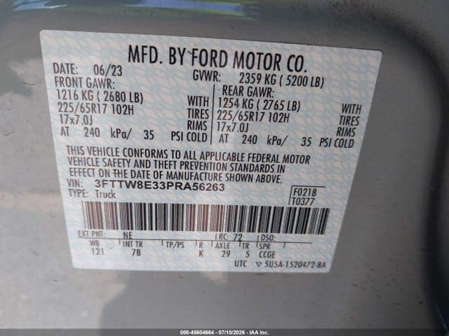 2023 FORD MAVERICK XLT 9