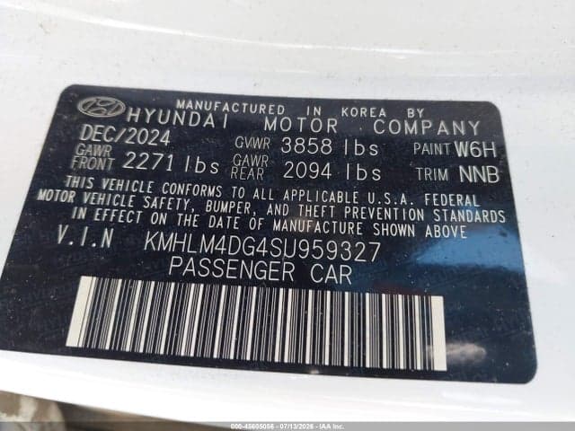 2025 HYUNDAI ELANTRA SEL SPORT 9