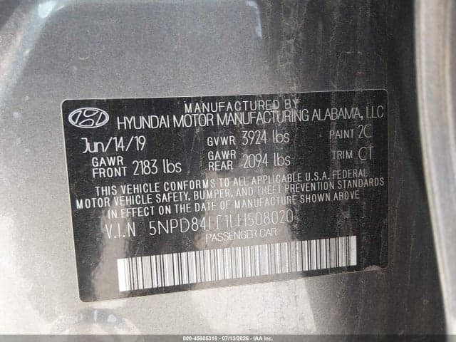 2020 HYUNDAI ELANTRA VALUE EDITION 9