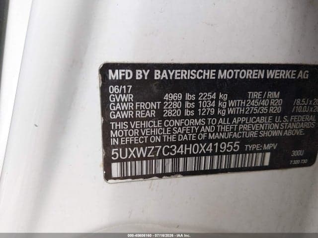 2017 BMW X3 SDRIVE28I 9