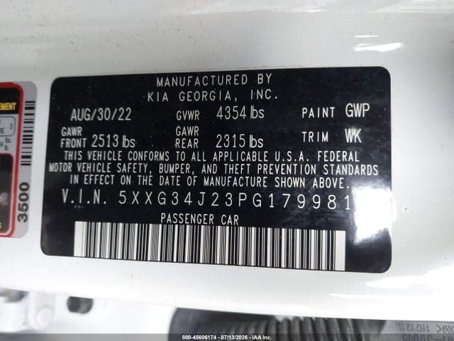 2023 KIA K5 EX 9
