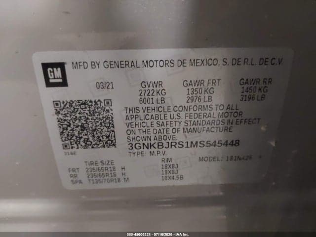 2021 CHEVROLET BLAZER AWD 3LT 9