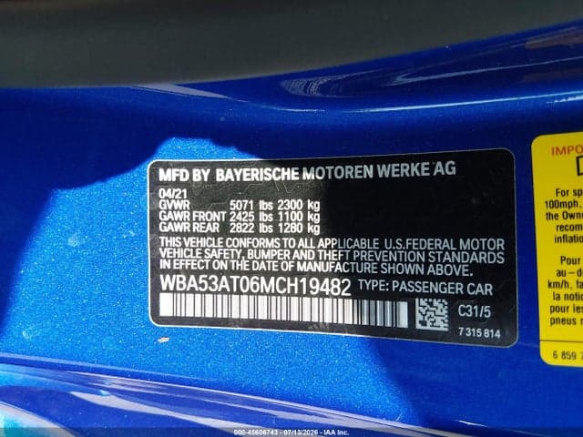 2021 BMW M440I 9