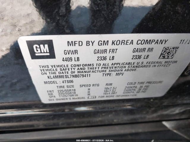 2022 BUICK ENCORE GX AWD SELECT 9