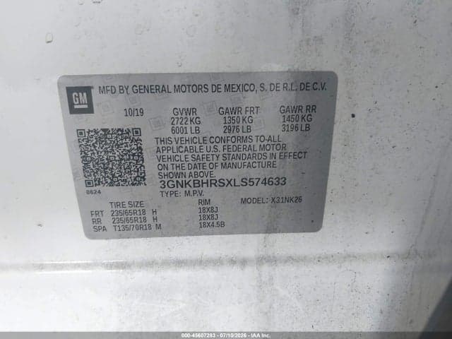2020 CHEVROLET BLAZER AWD 2LT 9