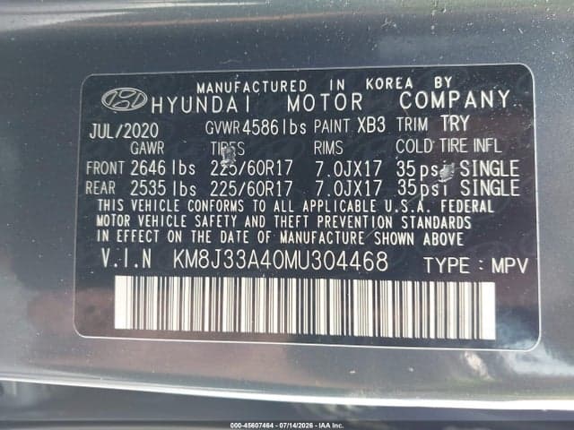 2021 HYUNDAI TUCSON VALUE 9