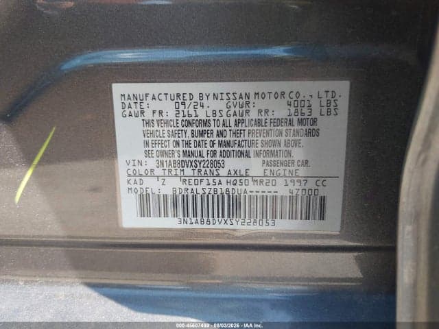 2025 NISSAN SENTRA SR 9