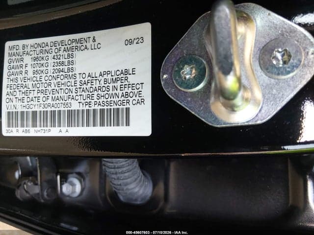 2024 HONDA ACCORD EX 9