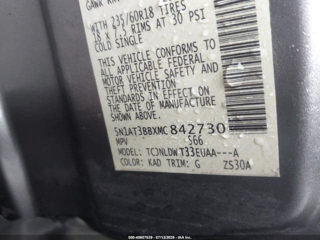 2021 NISSAN ROGUE SV INTELLIGENT AWD 9