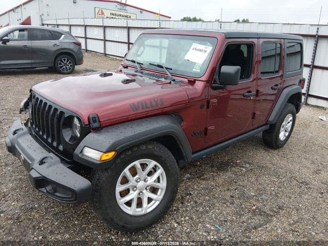 2021 JEEP WRANGLER UNLIMITED WILLYS 4X4 2