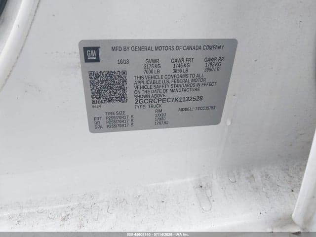 2019 CHEVROLET SILVERADO 1500 LD LT 9