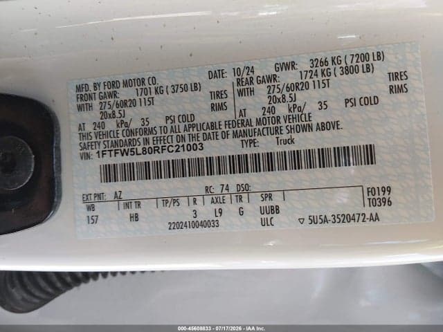 2024 FORD F-150 LARIAT 9