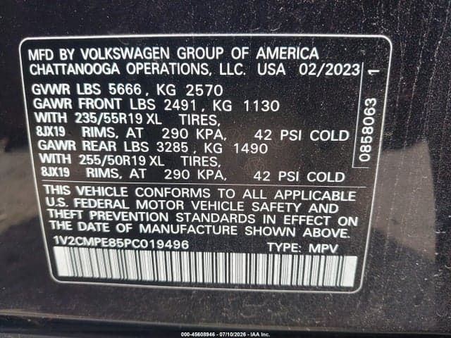 2023 VOLKSWAGEN ID.4 PRO 9