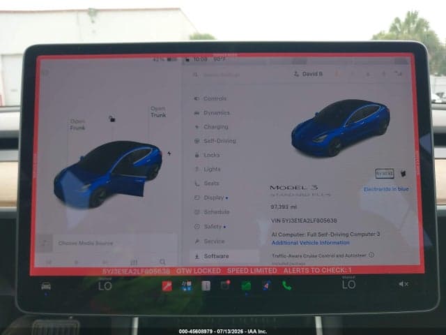 2020 TESLA MODEL 3 STANDARD RANGE PLUS REAR-WHEEL DRIVE/STANDARD RANGE REAR-WHEEL DRIVE 18