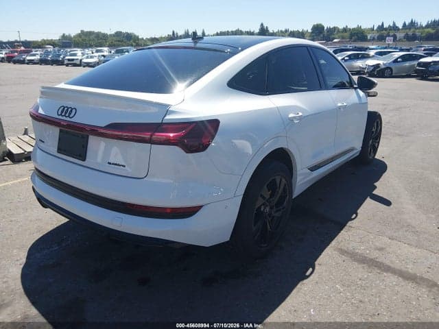 2022 AUDI E-TRON SPORTBACK PREMIUM S LINE QUATTRO 4