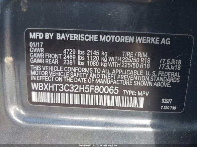 2017 BMW X1 XDRIVE28I 9