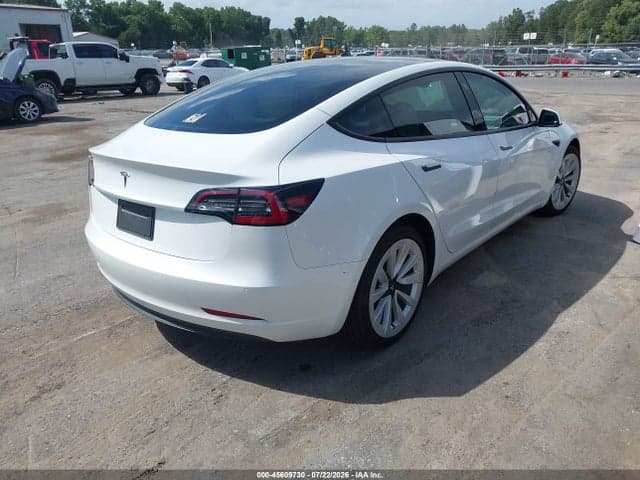 2021 TESLA MODEL 3 STANDARD RANGE PLUS REAR-WHEEL DRIVE 4