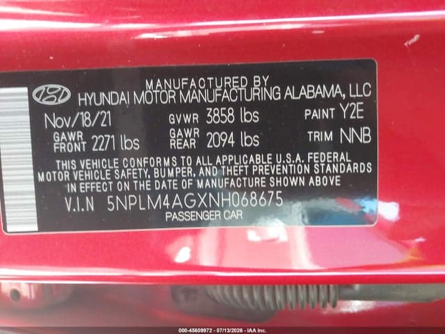 2022 HYUNDAI ELANTRA SEL 9