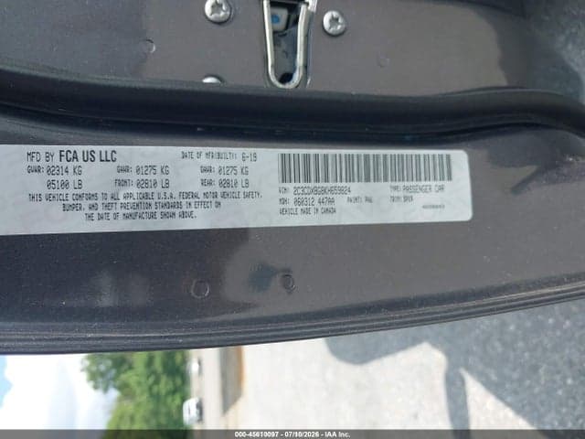 2019 DODGE CHARGER SXT RWD 9