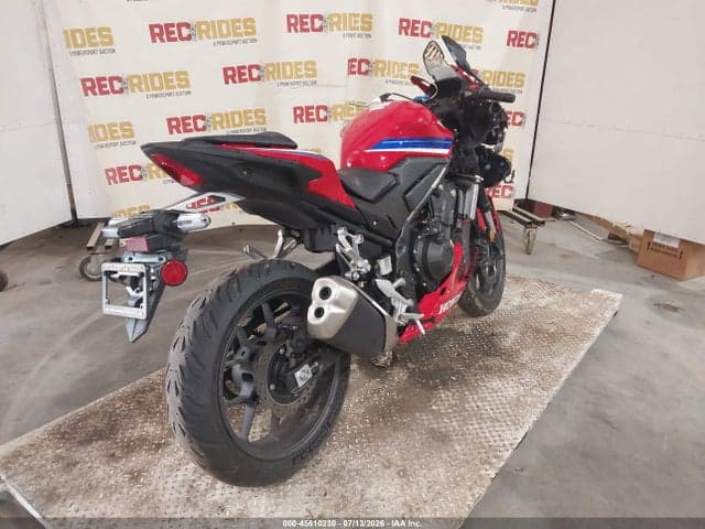 2025 HONDA CBR500 RA 4