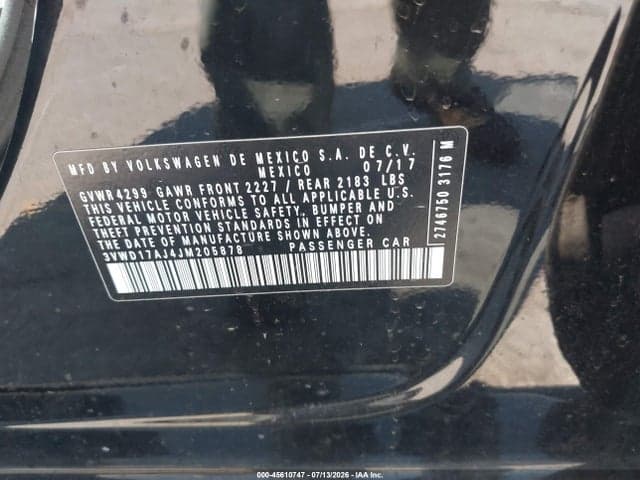 2018 VOLKSWAGEN JETTA 1.8T SE SPORT 9