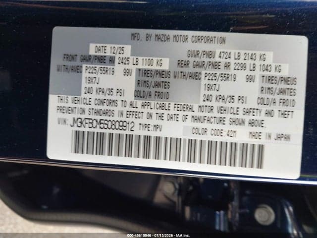2025 MAZDA CX-5 2.5 S PREFERRED 9