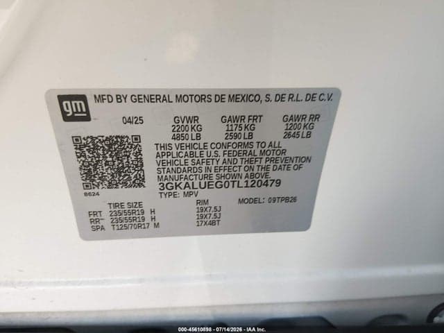 2026 GMC TERRAIN AWD ELEVATION 9