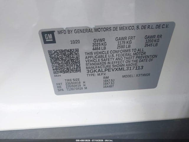 2021 GMC TERRAIN FWD SLT 9