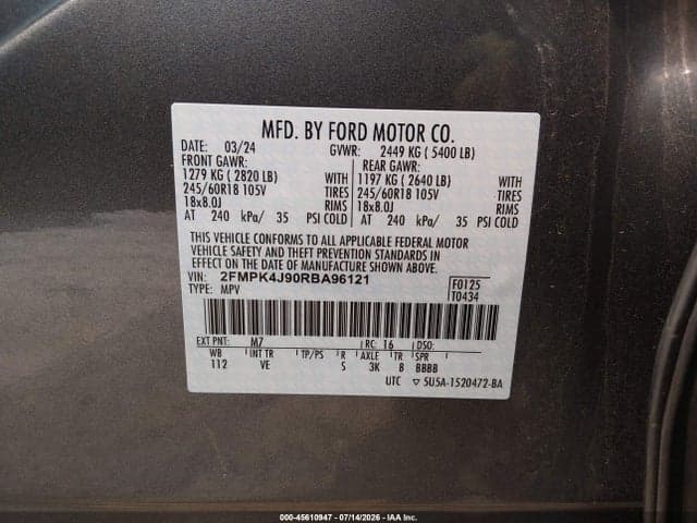 2024 FORD EDGE SEL/ST-LINE 9