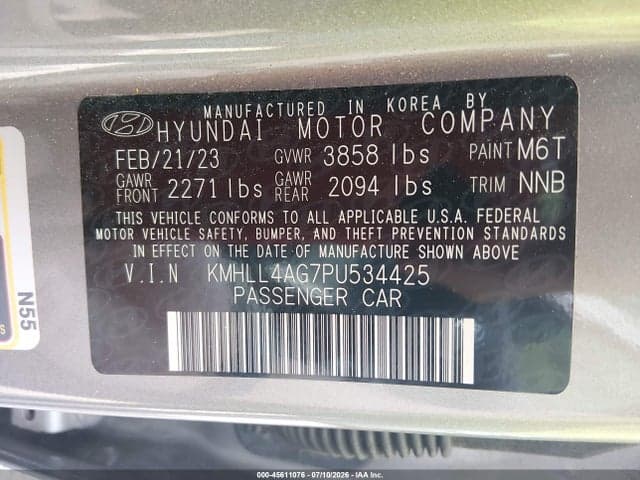 2023 HYUNDAI ELANTRA SE 9