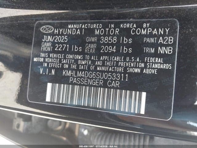 2025 HYUNDAI ELANTRA SEL SPORT 9
