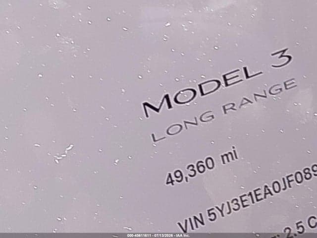2018 TESLA MODEL 3 LONG RANGE/MID RANGE 15