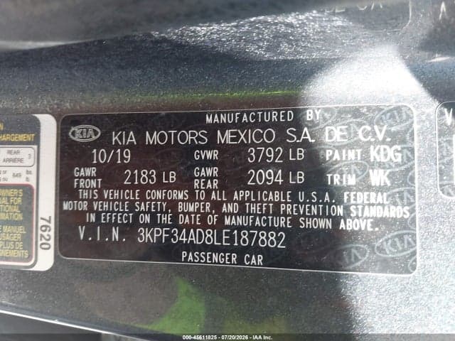 2020 KIA FORTE GT-LINE 9