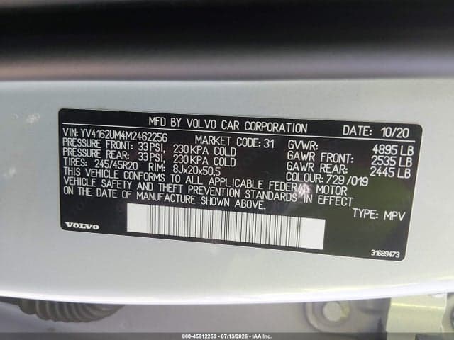 2021 VOLVO XC40 T5 R-DESIGN 9
