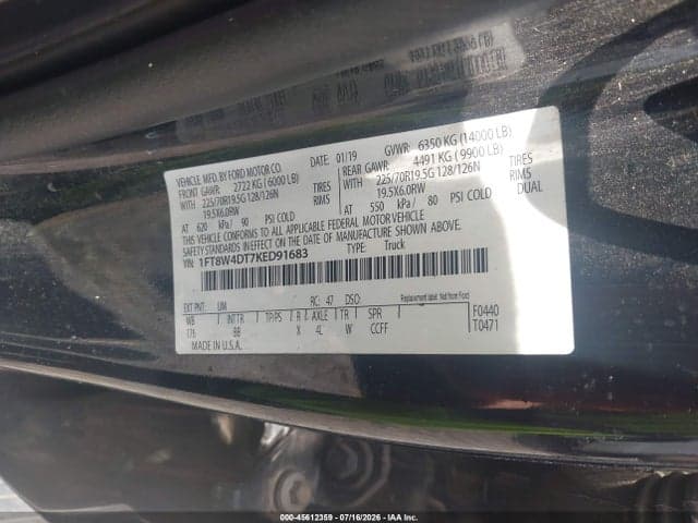2019 FORD F-450 PLATINUM 9