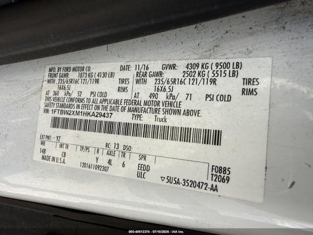 2017 FORD TRANSIT-350 9