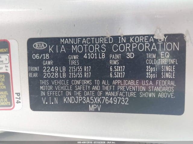 2019 KIA SOUL + 9