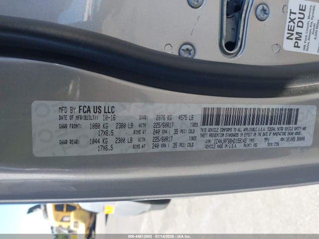 2017 JEEP PATRIOT LATITUDE 4X4 9