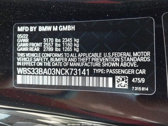 2022 BMW M4 COMPETITION XDRIVE 9