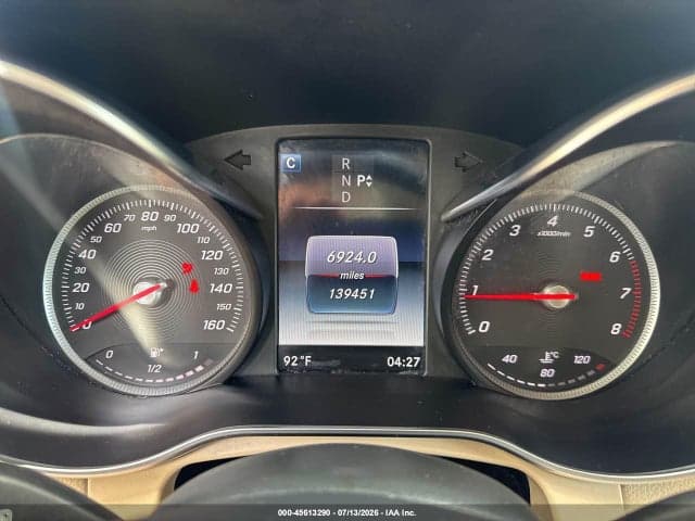 2017 MERCEDES-BENZ GLC 300 4MATIC 7